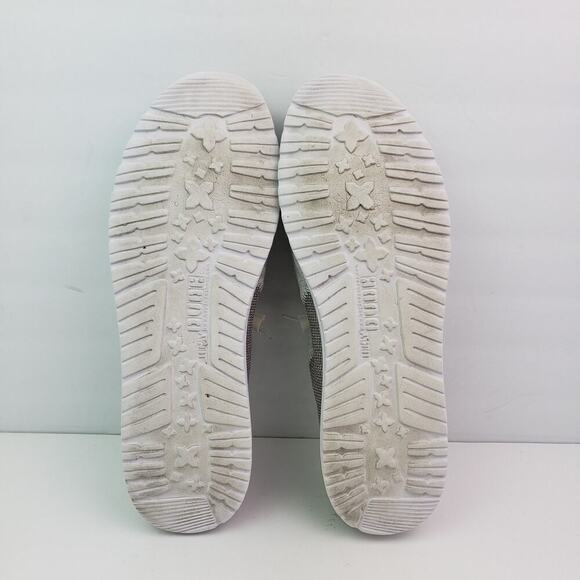 Hey Dude Wally Stitch Mens Size 13 Optic White Slip On Casual Loafer Shoes main image 4